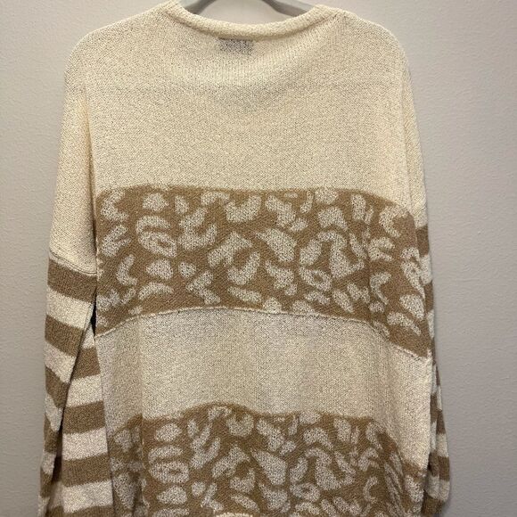 Living my best style by Pink Lily oversized knit sweater size M - Picture 8 of 8